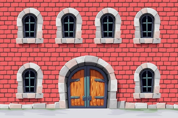 EPS 해외이미지 전통 디자인 외관 벽 컬러 여행 백그라운드 일러스트 건축양식 창문 벽돌 거리 주택 야외 건물 빨간색 마을 궁전 수확 바위 도시 중세 역사 만화 시골집 공상 타운 옛날 해외202310 해외일러스트 건축물 건축 고건축 농업 돌_바위 파일형식 벡터