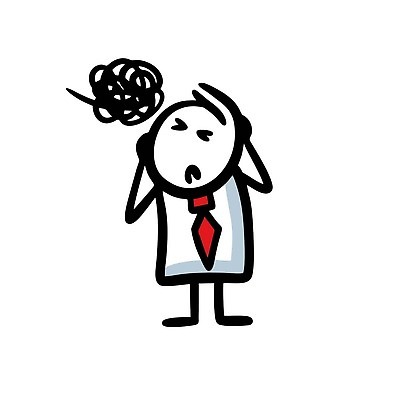 EPS 해외이미지 전신 캐릭터 남자 일러스트 한명 성인 눈감음 고민 심플 복잡 성인남자한명만 해외202310 해외일러스트 일러캐릭터 1 감정 컨셉 모션 사람 남자한명만 성인남자만 파일형식 벡터