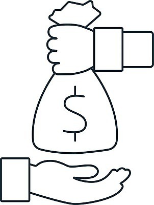 EPS 해외이미지 손 디자인 선 돈 가방 일러스트 비즈니스 협력 그래픽 금융 경제 달러 검은색 웹 성장 봉사 계획 심볼 사인 주기 그림 투자 상업 윤곽 이익 기부 경영 고립 관심 기부금 마케팅 상형문자 자선 지원 벡터 자선단체 해외202310 해외일러스트 문자 잡화 컬러 컨셉 인터넷 모션 신체부위 도움 그룹 재산 파일형식