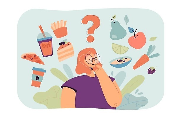 EPS 해외이미지 캐릭터 라이프스타일 음식 컨셉 다이어트 채소 과일 일러스트 패스트푸드 건강 어류 사람 성인 식사 햄버거 신선 최고 플랫 선택 맛 폐기물 유혹 질문 만화 먹기 속도 유기농 칼로리 내추럴 나쁜 돌봄 해로움 벡터 해외202310 해외일러스트 일러캐릭터 웰빙 모션 생활 수중동물 인스턴트 쓰레기 파일형식
