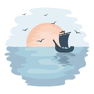 EPS 해외이미지 디자인 실루엣 포스터 파도 바다 섬 여행 백그라운드 요트 일러스트 자연 갈매기 하늘 휴가 항해 미술 물 햇빛 태양 뷰티 일출 일몰 자유 신용카드 보트 복고 이국적 파라다이스 벡터 해외202310 해외일러스트 자연요소 컨셉 배_교통 조류 문화예술 촬영기법 금융 노을 생태계 파일형식