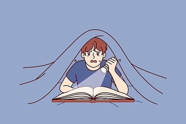 EPS 해외이미지 학생 어린이 남학생 컨셉 일러스트 동화 이야기 사람 소년 취미 10대 책 어둠 일몰 놀람 침실 침대 등불 아기 손전등 잡지 유령 야간 저녁 무서움 담요 악마 읽기 문학 펑키 충격 공상 거짓말 고립 악몽 취침시간 호러 벡터 해외202310 해외일러스트 자연요소 남자 감정 가구 모션 청소년 조명 표정 간행물 노을 밤 공포 파일형식 생활용품 오브젝트