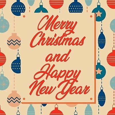 EPS 해외이미지 손글씨 크리스마스 패턴 일러스트 타이포그라피 사람없음 주황색 패턴백그라운드 빈티지 오너먼트 해외202310 해외일러스트 문자 기념일 컬러 백그라운드 컨셉 크리스마스장식 무늬 파일형식 벡터