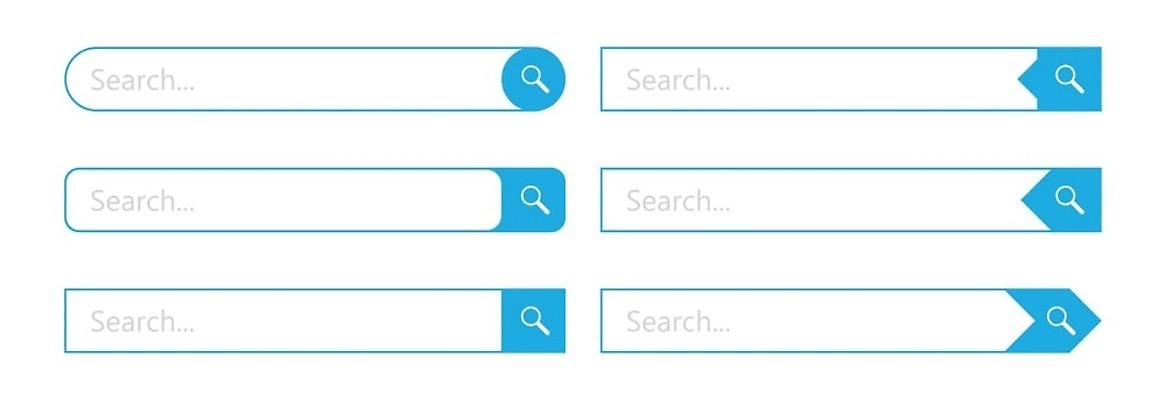 EPS 해외이미지 템플릿 디자인 컬러 백그라운드 컨셉 인터넷 일러스트 비즈니스 돋보기 파란색 웹 흰색 바 플랫 땅 수집 심볼 사인 검색 메뉴 서식 페이지 엔진 네비게이션 발견 인터넷주소 고립 엘리먼트 인터페이스 벡터 해외202310 해외일러스트 파일형식