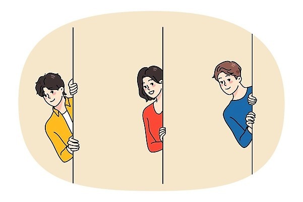 EPS 해외이미지 라이프스타일 응시 여자 남자 행복 벽 컨셉 일러스트 주택 미소 사람 성인 야외 놀람 만남 게임 모서리 무서움 비밀 수줍음 엿보기 손목시계 호기심 만들기 발견 숨김 관심 숨기 스파이 벡터 락다운 해외202310 해외일러스트 시선 감정 시계 장신구 모션 놀이 표정 건물 생활 파일형식