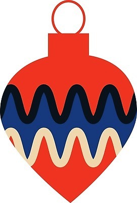 EPS 해외이미지 크리스마스 일러스트 사람없음 빈티지 오너먼트 해외202310 해외일러스트 기념일 컨셉 크리스마스장식 파일형식 벡터