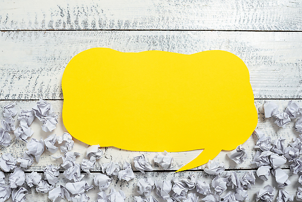 포토 JPG 해외이미지 종이 백그라운드 말풍선 프레임 사람없음 노란색 공백 구김 종이뭉치 카피스페이스 해외202310 해외포토 컬러 모션 뭉치 파일형식