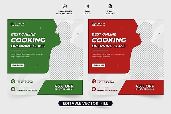 EPS 해외이미지 템플릿 배너 남자 포스터 음식 일러스트 교실 수업 건강 요리 주방 식당 요리사 아침식사 자르기 레이아웃 레시피 승진 마케팅 레터링 해외202310 해외일러스트 직업 교육 학교 모션 사람 상점 식사 파일형식 벡터