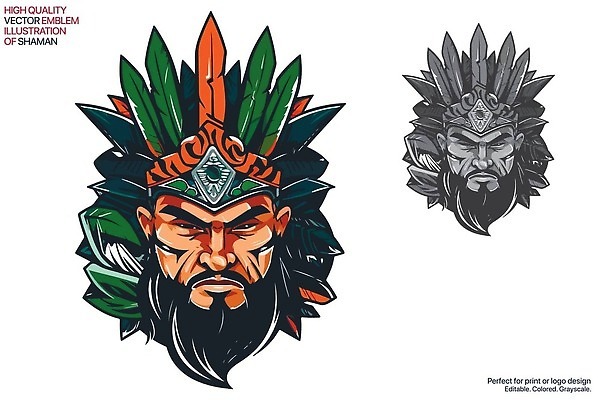 EPS 해외이미지 캐릭터 전통 남자 문화 얼굴 일러스트 가면 머리 의식 원주민 신비 인도인 문신 심볼 깃털 사인 마야 전사 부족 고립 마스코트 아즈텍 잉카 전국 특별함 페루 벡터 치프 해외202310 해외일러스트 일러캐릭터 외국인 컨셉 사람 동양인 신체부위 남아메리카 아프리카인 마야문명 파일형식