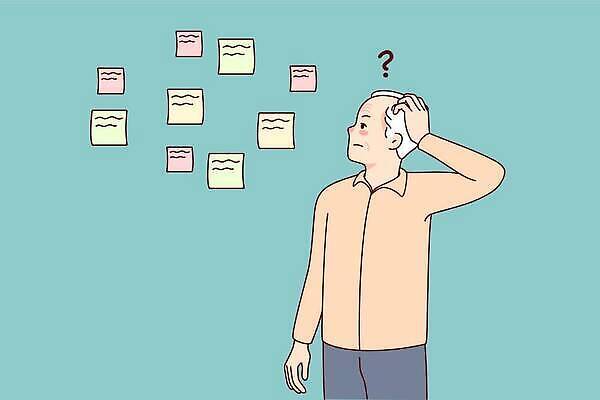 EPS 해외이미지 할아버지 노년 남자 종이 스티커 일러스트 건강 사람 치료 약 고통 마음 메시지 질병 은퇴 뇌 그림 윤곽 공지사항 문제 옛날 적자 조언 증상 치매 투쟁 노화 벡터 해외202310 해외일러스트 감정 컨셉 의학 성인 파일형식