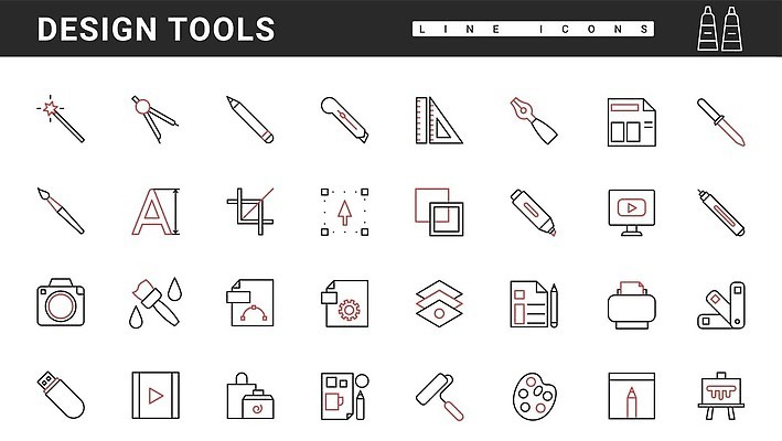 EPS 해외이미지 편집 디자인 선 컬러 컨셉 일러스트 비즈니스 모바일 추상 미술 그래픽 빨간색 농작물 컴퓨터 세트 픽토그램 연필 펜 상점 디지털 검은색 자료 웹 페인트 공구 붓 플랫 선택 자르기 심볼 심플 윤곽 커서 설정 소프트웨어 얇은 조작 타격 프로그램 프로젝트 벡터 포트폴리오 해외202310 해외일러스트 무늬 농업 인터넷 모션 문화예술 학용품 전자제품 필기구 도구 파일형식