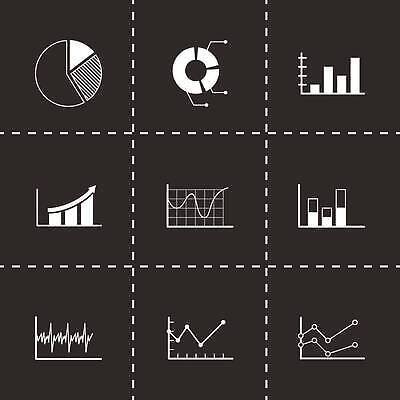 EPS 해외이미지 디자인 선 일러스트 비즈니스 통계 그래프 화살 그래픽 금융 세트 픽토그램 자료 인포그래픽 성장 바 발표 플랫 주식 심볼 사인 보고서 심플 벡터 해외202310 해외일러스트 경제 파일형식