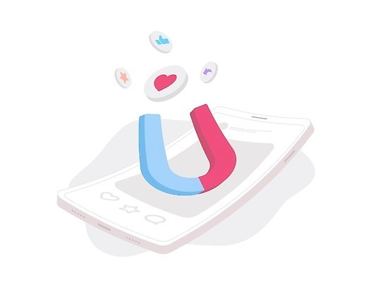 EPS 해외이미지 디자인 캠페인 컨셉 인터넷 일러스트 비즈니스 통신 안내 계획 고객 심볼 커뮤니티 약혼 획득 온라인 자석 마케팅 반응 소셜 주목 벡터 해외202310 해외일러스트 결혼 약속 파일형식