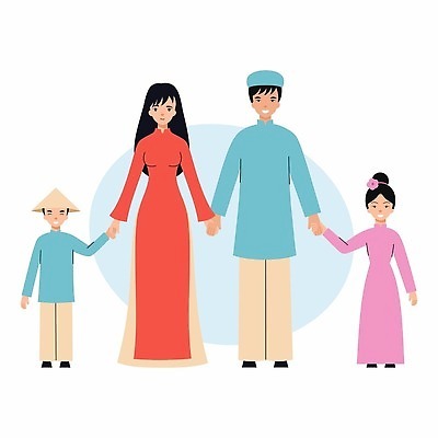 EPS 해외이미지 캐릭터 모자 전통 디자인 드레스 옷 딸 아시아 아들 어린이 일러스트 가족 엄마 남편 함께함 사람 동양인 소년 그래픽 우정 아기 아내 아빠 플랫 만화 베트남 영웅 언니 고립 남동생 벡터 세관 해외202310 해외일러스트 일러캐릭터 잡화 남자 나라 컨셉 관계 인종 친구 동남아시아 자매 동생 파일형식 관세청 여자