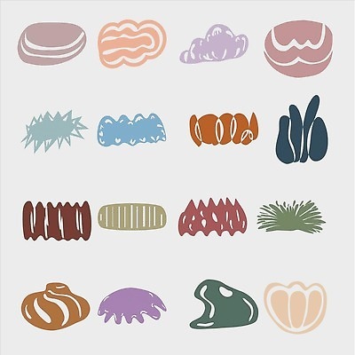 EPS 해외이미지 템플릿 디자인 배너 선 백그라운드 패턴 일러스트 추상 미술 그래픽 장식 세트 유행 검은색 원형 수집 유기농 질감 복고 기하학 고립 엘리먼트 벡터 해외202310 해외일러스트 도형 웰빙 컬러 무늬 문화예술 파일형식