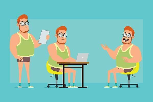 EPS 해외이미지 캐릭터 남자 행복 종이 안경 얼굴 스포츠 의자 일러스트 반바지 휴식 수염 서기 미소 소년 여름 노트북 세트 사무실 쪽지 공책 표현 업무 플랫 만화 읽기 사인 애니메이션 온라인 빨간머리 고립 스타일 벡터 해외202310 해외일러스트 일러캐릭터 헤어스타일 잡화 계절 감정 어린이 가구 컨셉 비즈니스 바지 모션 문구용품 표정 사람 신체부위 전자제품 작업 파일형식