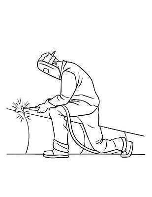 EPS 해외이미지 직업 디자인 행복 실루엣 어린이 선 컬러 백그라운드 일러스트 휴식 취미 그래픽 그림 흥분 윤곽 손그림 페이지 걸음마 고립 색칠공부 용접 용접공 벡터 해외202310 해외일러스트 감정 컨셉 모션 촬영기법 사람 학습 색칠 파일형식