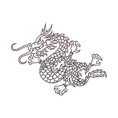 EPS 해외이미지 전통 일러스트 사람없음 용 그림 해외202310 해외일러스트 파일형식 벡터