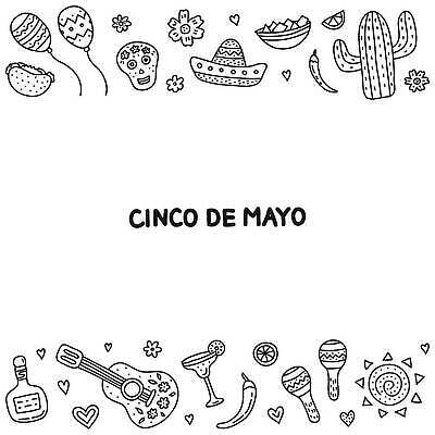 EPS 해외이미지 모자 전통 디자인 배너 꽃 포스터 음악 백그라운드 일러스트 휴가 멕시코 선인장 여러명 세트 태양 파티 축제 미국 기타 축하 인사 신용카드 낙서 5월 만화 심볼 윤곽 손그림 풍선 후추 마요네즈 솜브레로 타코 테킬라 고립 해골모형 벡터 해외202310 해외일러스트 자연요소 식물 모자_잡화 잡화 다수 컨셉 북아메리카 현악기 문화예술 주류 사람 이벤트 금융 모형 예절 날짜 소스_음식 전통의상 향신료 파일형식