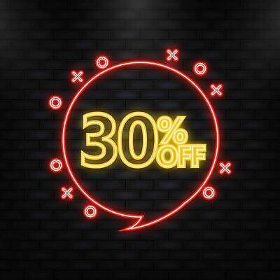 EPS 해외이미지 배너 백그라운드 말풍선 일러스트 타이포그라피 사람없음 컬러풀 세일 화려 퍼센트 심볼 네온 해외202310 해외일러스트 문자 컬러 컨셉 특수기호 파일형식 벡터