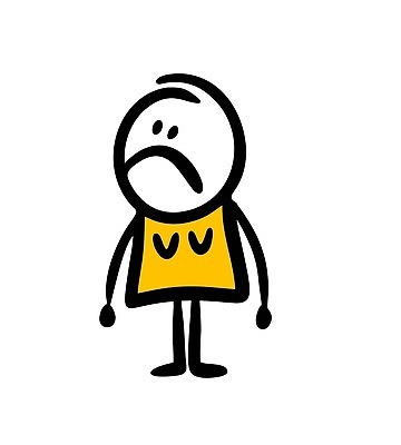 EPS 해외이미지 전신 캐릭터 여자 일러스트 한명 성인 좌절 심플 우울감 성인여자한명만 해외202310 해외일러스트 일러캐릭터 1 감정 컨셉 사람 여자한명만 성인여자만 파일형식 벡터