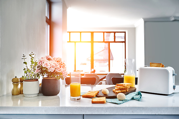 포토 JPG 해외이미지 식재료 창문 사람없음 햇빛 계란 꽃병 아침식사 오렌지주스 식빵 토스트 토스트기 해외202310 해외포토 꽃 빵 태양 알 식사 가전제품 과일주스 파일형식