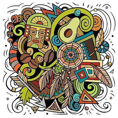 EPS 해외이미지 클립아트 디자인 문화 여행 스티커 일러스트 휴가 산 가면 풍경 야외 장식 컬러풀 남아메리카 역사 원주민 낙서 열대우림 라틴아메리카 만화 수집 오브젝트 마야 고립 구성 랜드마크 아즈텍 잉카 전국 페루 해외202310 해외일러스트 컬러 아메리카 아프리카인 숲 마야문명 파일형식 벡터 외국인 대륙 인종 사람