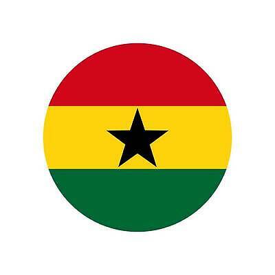 EPS 해외이미지 디자인 문화 컬러 여행 백그라운드 컨셉 일러스트 아프리카 그래픽 자유 흰색 깃발 원형 심볼 사인 배지 애국심 가나 전국 벡터 해외202310 해외일러스트 도형 나라 파일형식 서아프리카