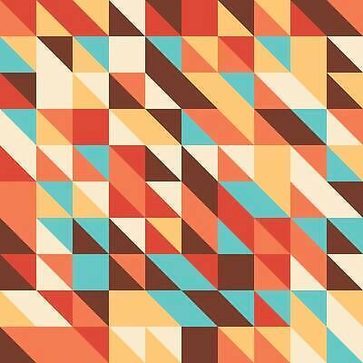 EPS 해외이미지 모양 디자인 백그라운드 컨셉 패턴 일러스트 비즈니스 벽지 추상 미술 그래픽 장식 파란색 뷰티 노란색 유행 흰색 타일 질감 복고 심플 모자이크 기하학 엘리먼트 스타일 벡터 반복 해외202310 해외일러스트 컬러 무늬 문화예술 파일형식