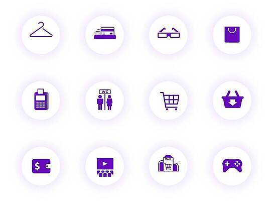 EPS 해외이미지 컬러 가방 일러스트 그림자 선물 선물상자 빛 쇼핑 픽토그램 쇼핑백 세일 바구니 상점 보라색 웹 원형 지갑 시장 구매 쇼핑몰 수집 심볼 사인 상업 소매 UI 고립 벡터 해외202310 해외일러스트 도형 잡화 인터넷 상자 파일형식