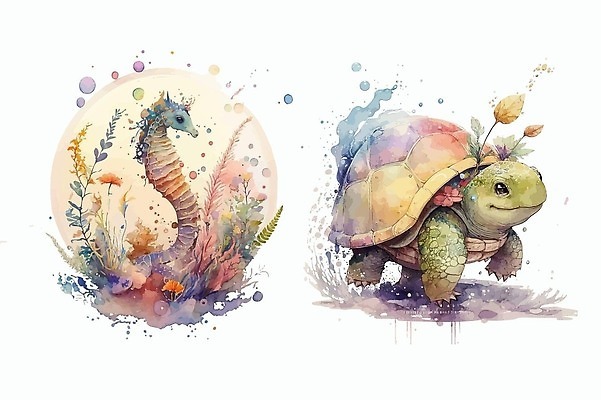 EPS 해외이미지 동물 손 디자인 야생동물 바다 컬러 백그라운드 패턴 일러스트 자연 추상 수채화 불가사리 항해 어류 미술 그래픽 물 여름 파란색 세트 컬러풀 뷰티 수중 페인트 껍질 흰색 산호 거북이 해산물 그림 질감 수족관 해파리 고립 엘리먼트 이국적 해외202310 해외일러스트 자연요소 계절 무늬 배_교통 파충류 문화예술 극피동물 신체부위 수중동물 자포동물 생태계 파일형식 벡터