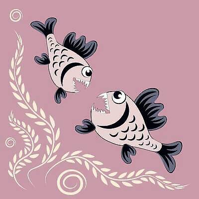 EPS 해외이미지 디자인 백그라운드 일러스트 포장 모바일 어류 내부 책 세계 수중 공책 직물 어플리케이션 만화 정사각형 나쁜 스타일링 엘리먼트 포식 항목 스타일 해외202310 해외일러스트 도형 문구용품 수중동물 파일형식 벡터