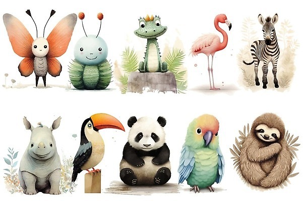 EPS 해외이미지 나무 동물 야생동물 어린이 나비 곤충 일러스트 포유류 아프리카 조류 바람 코끼리 바나나 동물원 뷰티 원숭이 아기 호랑이 호주 쥐 사자 판다 만화 수집 플라밍고 기린 사파리 앵무새 악어 얼룩말 애벌레 이구아나 하마 캥거루 코뿔소 타조 고릴라 동물상 벡터 해외202310 해외일러스트 자연요소 식물 나라 과일 곰 파충류 날씨 사람 조형물 말_동물 오세아니아 벌레 설치류 파일형식