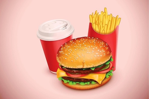 EPS 해외이미지 종이 커피 음료 음식 빵 백그라운드 다이어트 토마토 채소 일러스트 오이 치즈 감자 패스트푸드 육류 컵 상자 컬러풀 노란색 식사 샐러드 소고기 튀김 햄버거 신선 뜨거움 막대기 맛 큼 먹기 가득함 속도 팩 칼로리 프랑스어 짠맛 치즈버거 해로움 벡터 현실 디테일 맛있는 해외202310 해외일러스트 문자 식기 컬러 컨셉 식재료 모션 유제품 건강 화장품 인스턴트 크기 파일형식