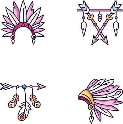 EPS 해외이미지 클립아트 디자인 문화 선 컬러 컨셉 일러스트 화살 세트 픽토그램 웹 의식 플랫 신비 만화 인도인 수집 심볼 깃털 심플 윤곽 머리장식 팩 부족 고립 부적 얇은 엘리먼트 팬던트 항목 활자 히피 벡터 치프 해외202310 해외일러스트 외국인 인터넷 동양인 장식 화장품 활자판 파일형식