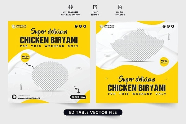 EPS 해외이미지 템플릿 배너 포스터 리플렛 일러스트 비즈니스 건강 요리 식당 맛 유기농 레이아웃 승진 건강식 마케팅 벡터 제의 맛있는 해외202310 해외일러스트 웰빙 음식 컨셉 상점 파일형식