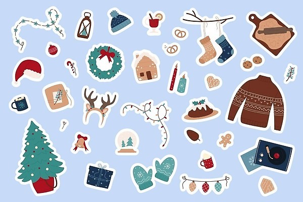 EPS 해외이미지 모자 하늘색 스티커 겨울 일러스트 전구 산타모자 잔 주택 도마 사람없음 컵 선물상자 세트 크리스마스트리 랜턴 스웨터 반죽 소포 크리스마스양말 스노글로브 루돌프머리띠 리스장식 엘리먼트 진저맨 징글벨 크리스마스케이크 오너먼트 크리스마스리스 뱅쇼 손모아장갑 해외202310 해외일러스트 모자_잡화 식기 잡화 계절 장갑 상의 크리스마스장식 크리스마스 주방용품 조명 양말 선물 건물 장식 파란색 상자 케이크 와인 화환 종 머리띠 배송 진저쿠키 파일형식 벡터
