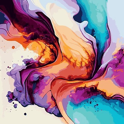 EPS 해외이미지 디자인 예술 곡선 일러스트 추상 사람없음 흐름 혼합 질감 마블링 해외일러스트 선 컨셉 무늬 파일형식 벡터