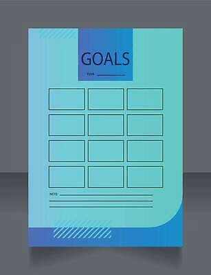 EPS 해외이미지 템플릿 편집 디자인 일러스트 비즈니스 텍스트 문구용품 세로 초록색 파란색 다이어리 쪽지 공책 공백 꿈 성장 선택 잡지 시간표 계획 인쇄 연도 준비 페이지 기하학 시트 골 꼬투리 조언 목업 스타일 벡터 카피스페이스 비어있는 해외202310 해외일러스트 컬러 컨셉 무늬 간행물 사무용품 오브젝트 파일형식