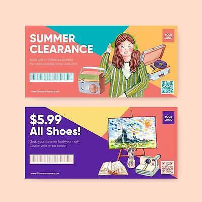 EPS 해외이미지 여자 가로배너 일러스트 한명 상반신 책 헤드셋 레코드 이젤 그림 라디오 쿠폰 폴라로이드 여자한명만 해외202310 해외일러스트 1 배너 음향기기 사람 가로 전자제품 카메라 헤드폰 미술도구 음반 여자만 파일형식 벡터