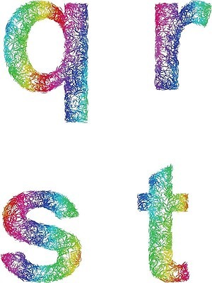 EPS 해외이미지 알파벳 선 컬러 무지개 곡선 일러스트 텍스트 타이포그라피 세트 컬러풀 기록 그리기 그래피티 스케치 편지 그림 소문자 S R T 스타일 해외202310 해외일러스트 자연요소 문자 영어 모션 미술 낙서 파일형식 벡터 문화예술