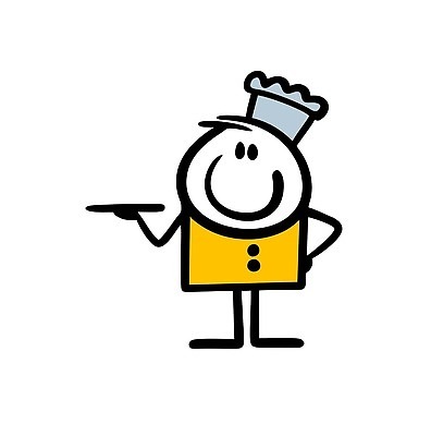 EPS 해외이미지 전신 캐릭터 접시 남자 행복 일러스트 요리사모자 한명 들기 성인 요리사 심플 성인남자한명만 해외202310 해외일러스트 일러캐릭터 직업 모자_잡화 1 식기 감정 모션 사람 남자한명만 성인남자만 파일형식 벡터