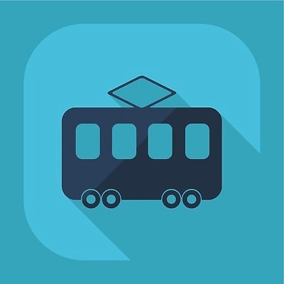 EPS 해외이미지 일러스트 사람없음 전철 심볼 해외202310 해외일러스트 육상교통 대중교통 파일형식 벡터