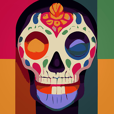 포토 JPG 해외이미지 클립아트 전통 꽃 문화 꽃무늬 일러스트 휴가 멕시코 골격 미술 사람 사람없음 장식 컬러풀 머리 축제 할로윈 축하 죽음 무서움 설탕 심볼 다이아몬드 해외202310 해외일러스트 식물 감정 컬러 컨셉 북아메리카 무늬 문화예술 신체부위 보석 파일형식