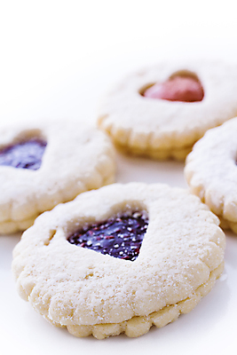 포토 JPG 해외이미지 근접촬영 사람없음 쿠키 하트 잼 해외202310 해외포토 모양 뷰포인트 디저트 소스_음식 파일형식