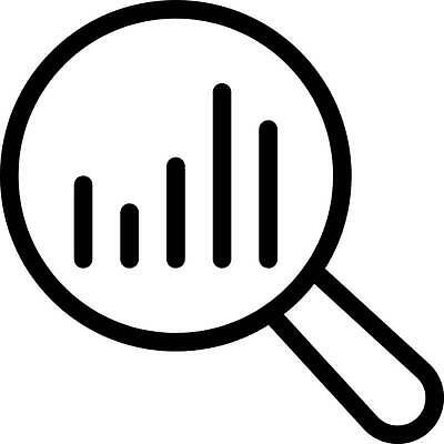 EPS 해외이미지 디자인 선 컨셉 일러스트 비즈니스 통계 유리 성공 돋보기 그래프 그래픽 금융 웹 성장 시장 플랫 확대 주식 분석 검색 보고서 투자 발견 마케팅 벡터 해외202310 해외일러스트 인터넷 재질 경제 파일형식