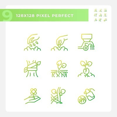 EPS 해외이미지 클립아트 식물 계절 산업 선 컬러 컨셉 스티커 밭 농업 일러스트 자연 미술 씨앗 경사 초록색 농작물 세트 픽토그램 농장 농경지 정원 웹 흙 수확 성장 시골 플랫 농부 수집 심볼 사인 그림 유기농 심플 윤곽 팩 조립 개발 밭일 얇은 벡터 해외202310 해외일러스트 직업 웰빙 인터넷 문화예술 화장품 생태계 파일형식