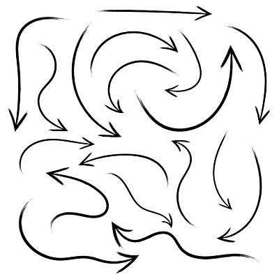 EPS 해외이미지 모양 손 디자인 선 곡선 일러스트 추상 화살 그래픽 세트 연필 검은색 웹 낙서 스케치 수집 심볼 사인 그림 윤곽 고립 엘리먼트 충고 벡터 해외202310 해외일러스트 컬러 무늬 인터넷 학용품 미술 신체부위 필기구 파일형식