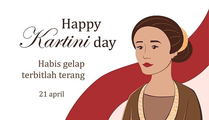 EPS 해외이미지 캐릭터 전통 디자인 배너 드레스 여자 교육 포스터 백그라운드 컨셉 일러스트 기념 미술 사람 그래픽 숫자 교사 힘 축하 4월 인도네시아 격려 벡터 해외202310 해외일러스트 일러캐릭터 직업 문자 옷 감정 아시아 모션 문화예술 날짜 파일형식