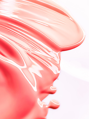 포토 JPG 해외이미지 백그라운드 사람없음 페인트 화장품 화려 액체 고급 크림 질감 바르기 광택 살구색 아크릴 해외202310 해외포토 컬러 컨셉 모션 재질 뷰티 파일형식